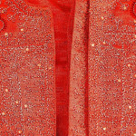 Men's Embroidered 4 Piece Kurta Pajama Sherwani Set